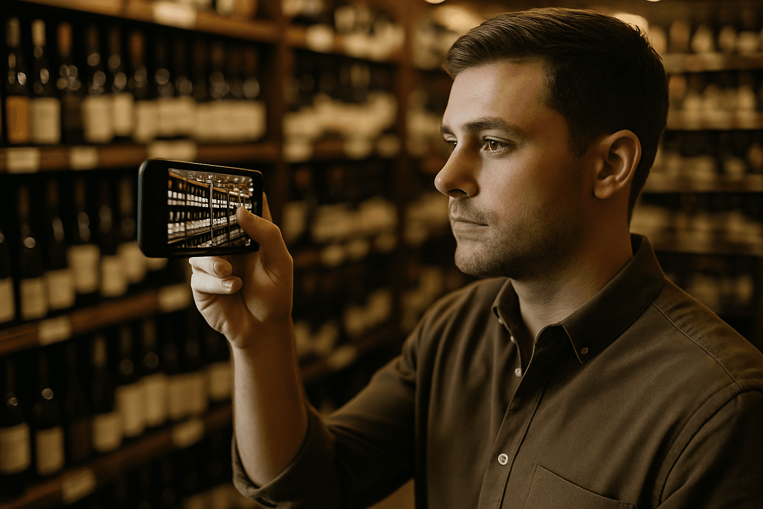 Professional photograph illustrating TikTok for liquor stores — cover image for "TikTok for Liquor Stores: How Short-Form Video Is Becoming the Discovery Platform Wine and Spirit Enthusiasts Actually Trust" on Intentionally Creative