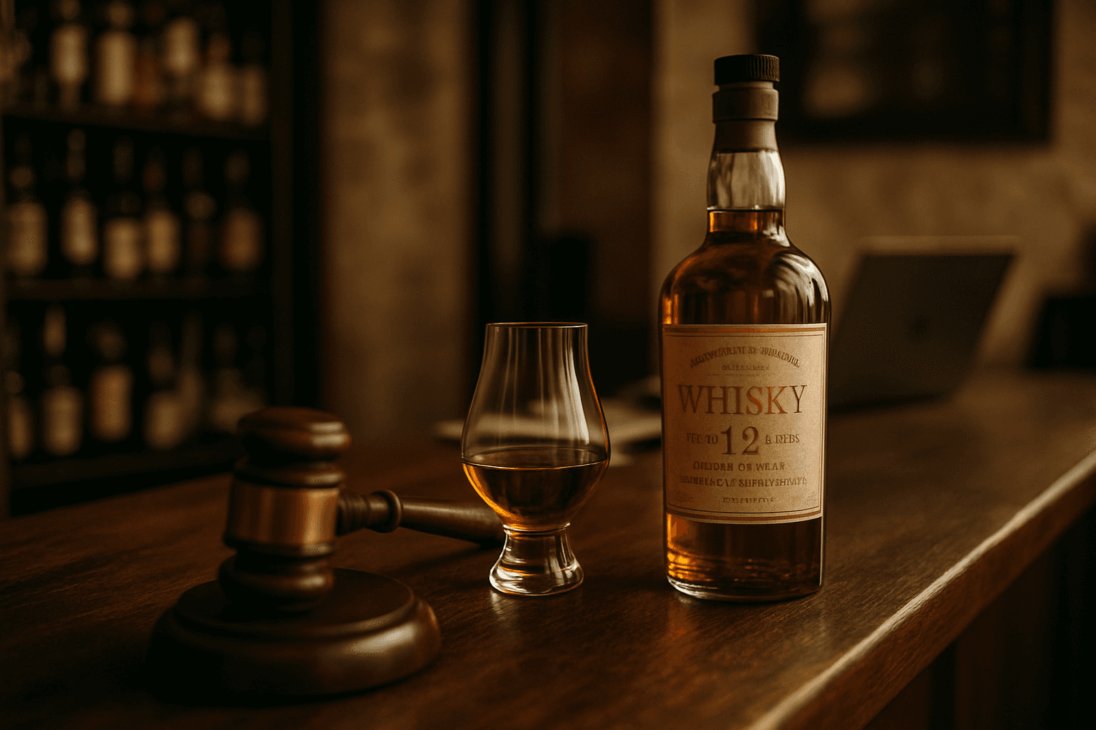 Professional photograph illustrating whisky secondary market — cover image for "Beyond Wine Auctions: What Whisky Hammer's Hong Kong Expansion Signals for Secondary Market Opportunities" on Intentionally Creative