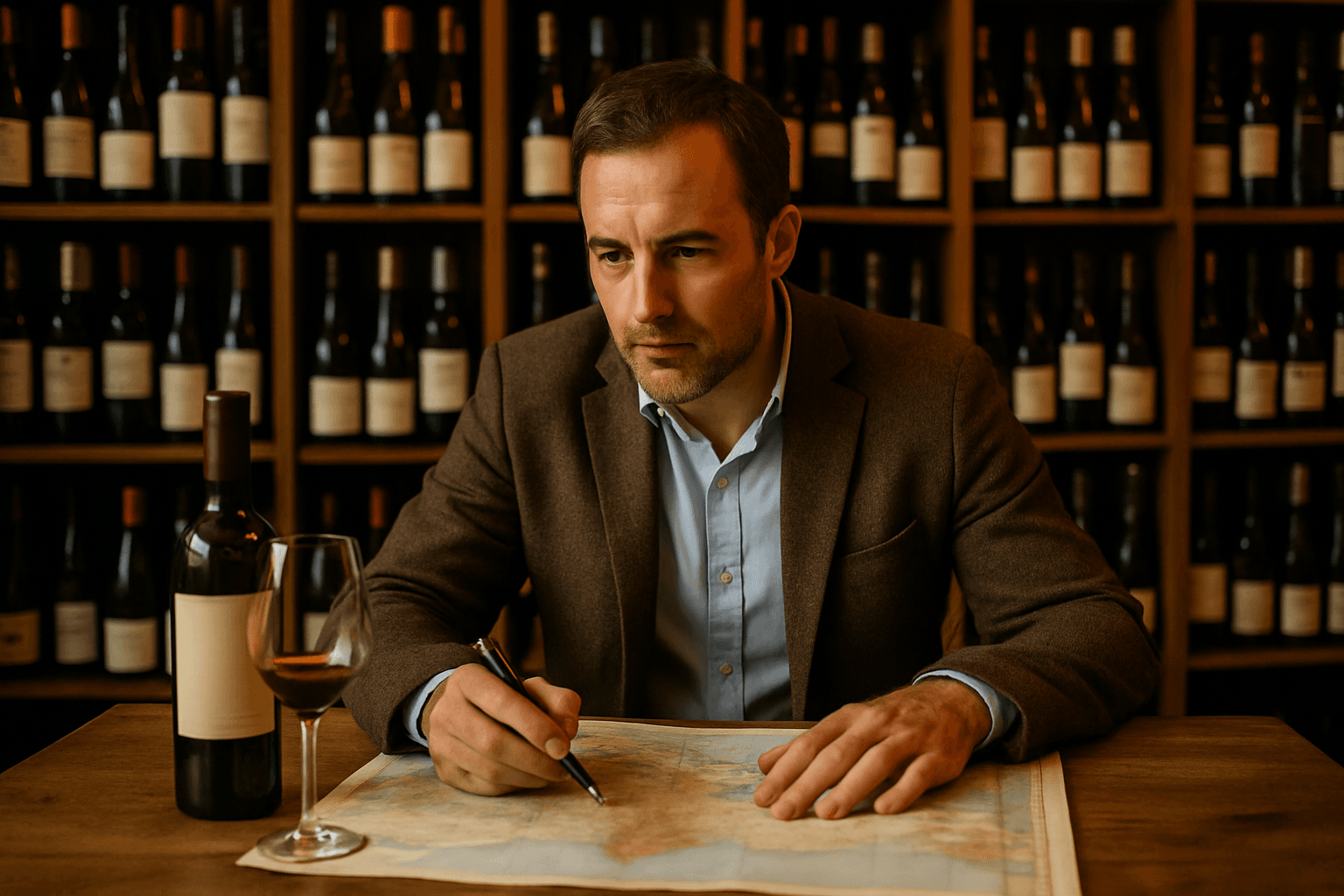 Professional photograph illustrating marketing lesser-known wine regions — cover image for "Beyond the Usual Suspects: How Uruguay's Japan Strategy Offers a Blueprint for Independent Stores Marketing Lesser-Known Wine Regions" on Intentionally Creative