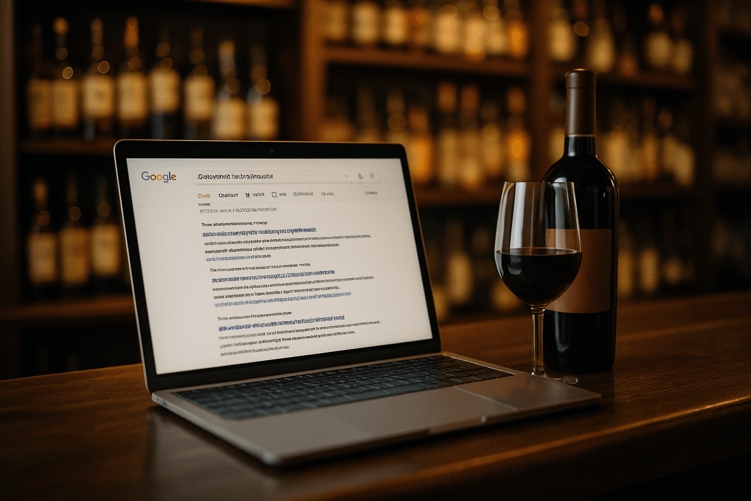 Professional photograph illustrating alcohol advertising rules google ads — cover image for "7 Google Ads Compliance Mistakes Liquor Stores Make (That Risk TTB Violations in 2026)" on Intentionally Creative
