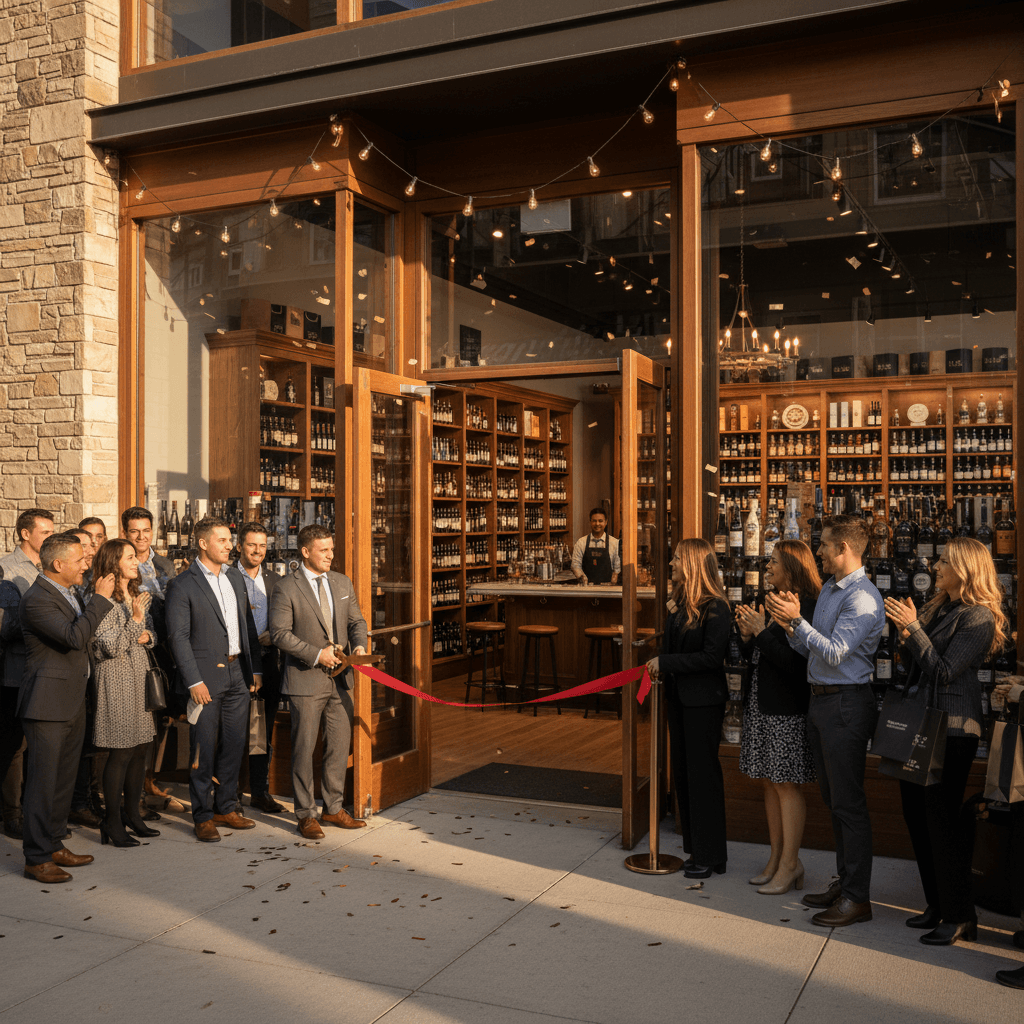 Launching a New Liquor Store? Your 90-Day Grand Opening Marketing Plan