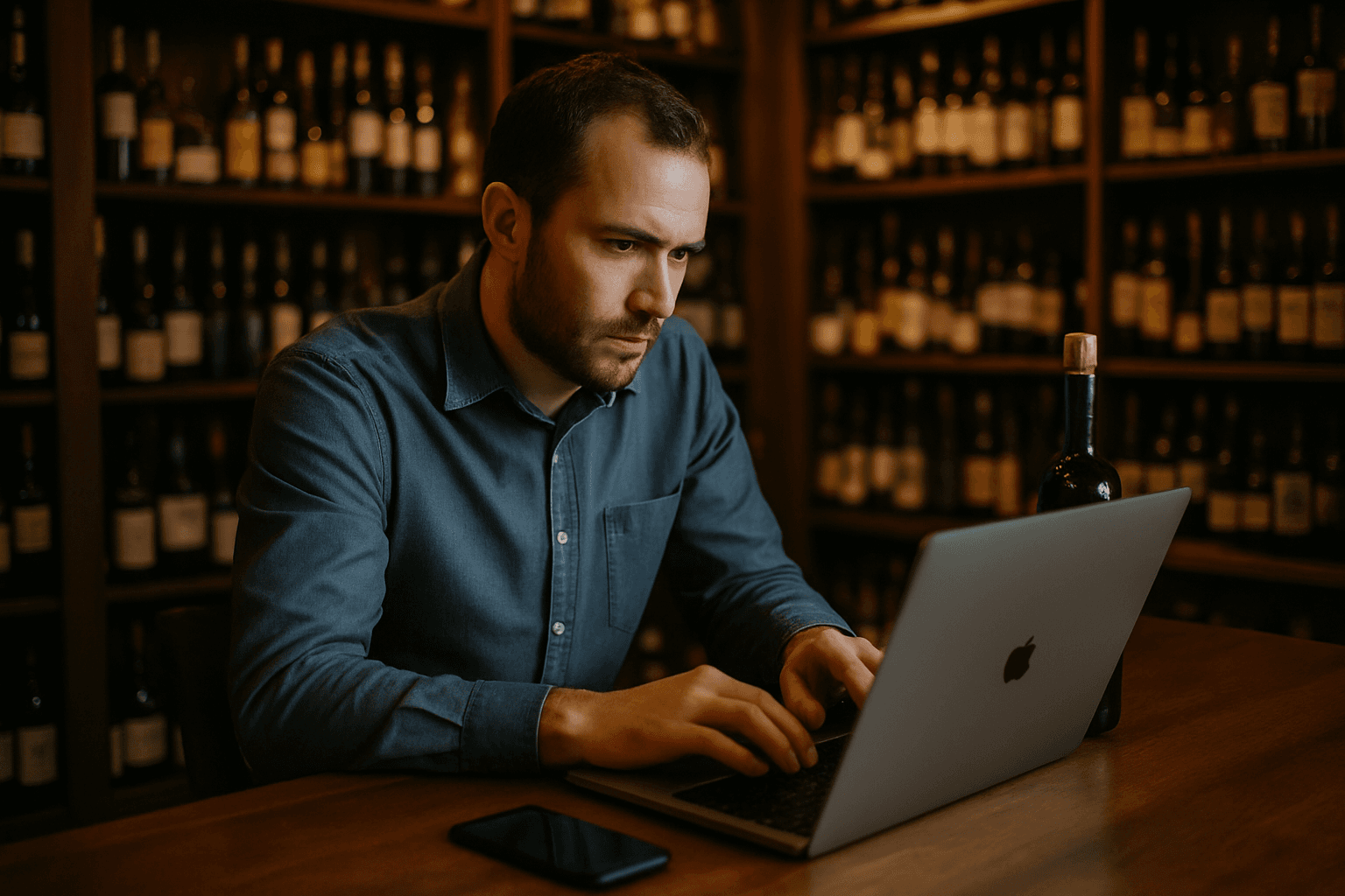 Professional photograph illustrating Meta Conversion API liquor store — cover image for "How to Set Up Meta Conversion API for Your Liquor Store's Online Orders: A Step-by-Step Technical Guide" on Intentionally Creative