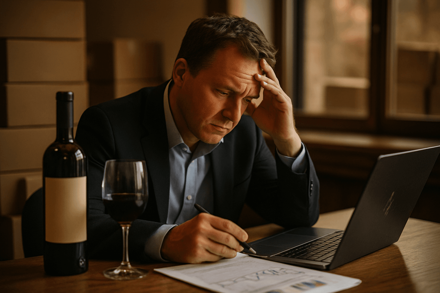 Treasury Wine Estates Fights Bankruptcy Rumors Amid Rising Debt: What Liquor Retailers Need to Know About Wine Supply Chain Risk