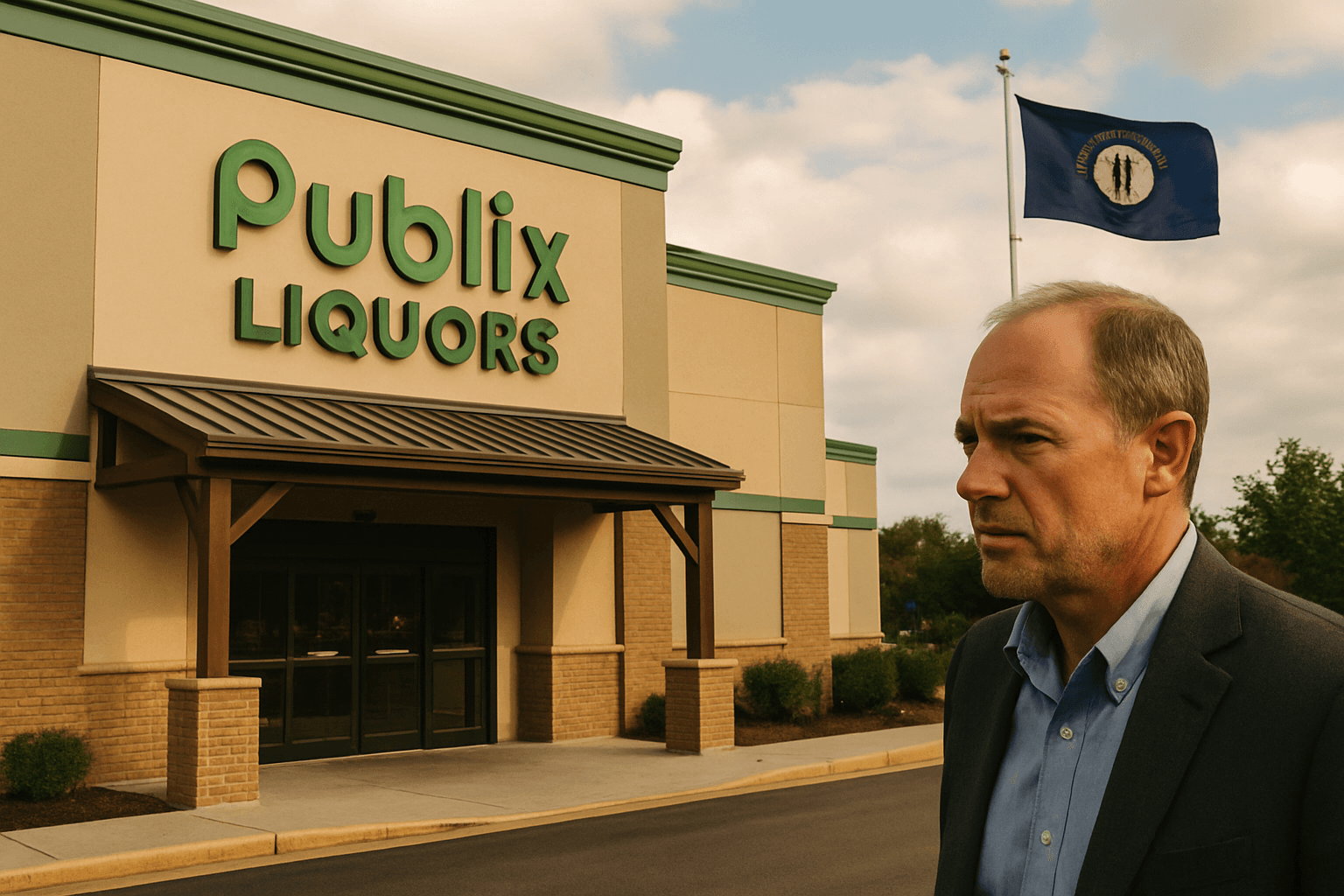 Professional photograph illustrating Publix liquor stores Kentucky — cover image for "Publix Liquor Stores Are Coming to Kentucky: What Independent Retailers Need to Know (and Do) Right Now" on Intentionally Creative
