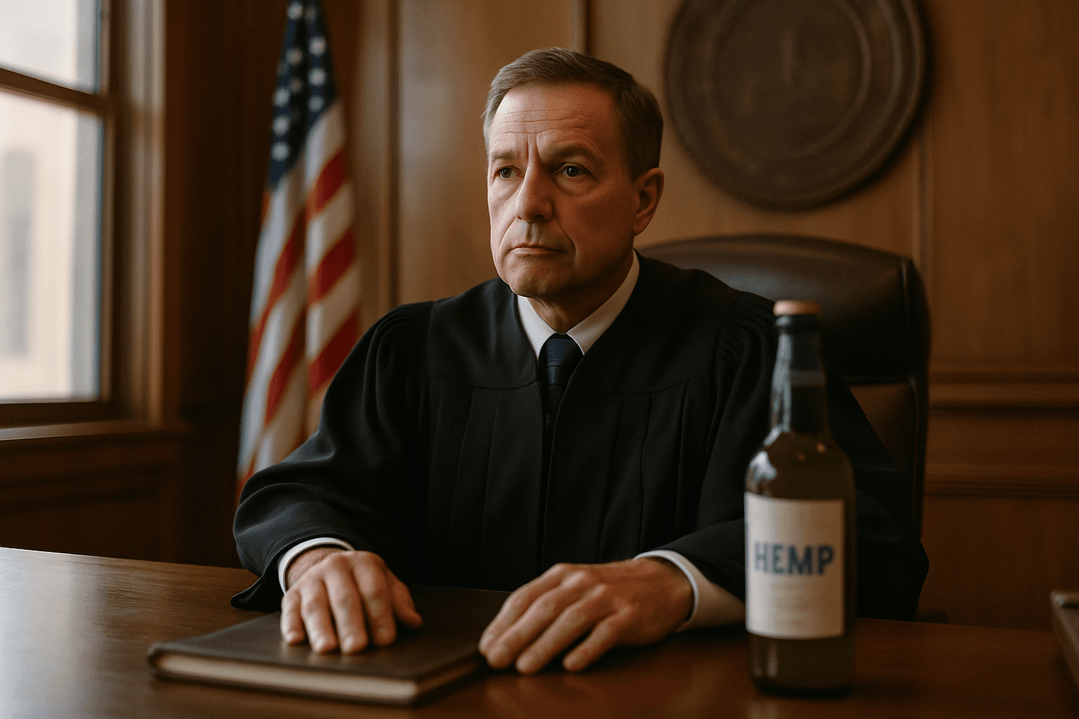 Professional photograph illustrating hemp-derived beverage ban Ohio — cover image for "Ohio Judge Blocks Hemp-Derived Beverage Ban: What the Legal Battle Over Intoxicating Hemp Products Means for Your Store" on Intentionally Creative