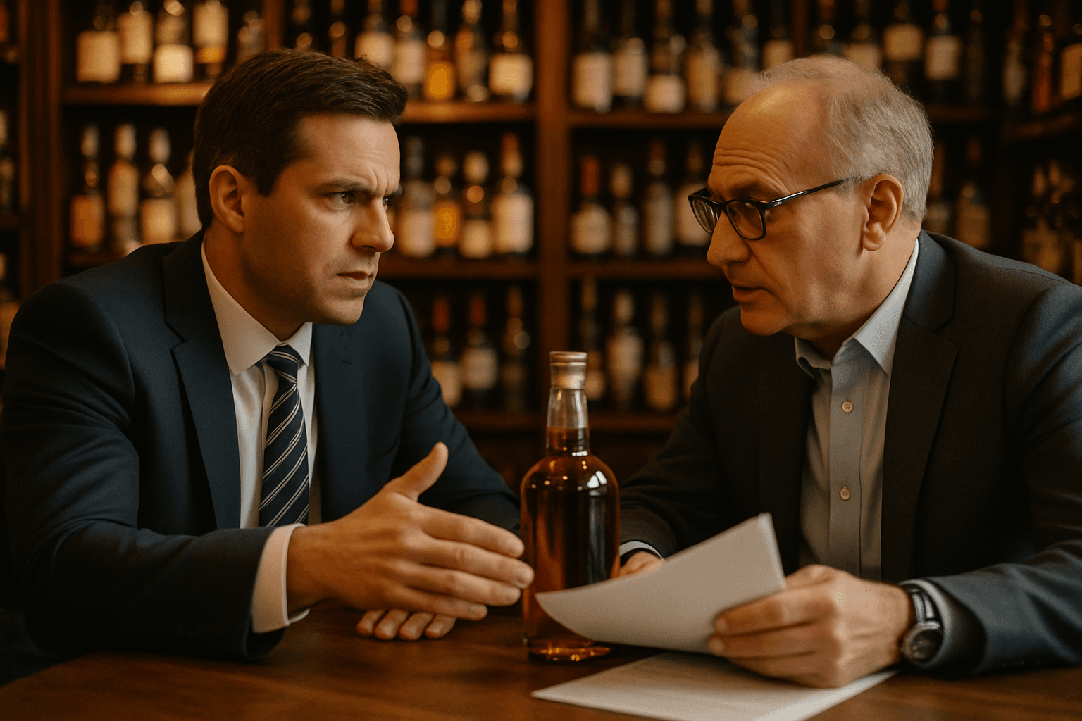 Professional photograph illustrating liquor vendor negotiation strategies — cover image for "Marriott Drops Pepsi for Coke: What Liquor Vendor Negotiation Strategies Independent Stores Can Learn" on Intentionally Creative