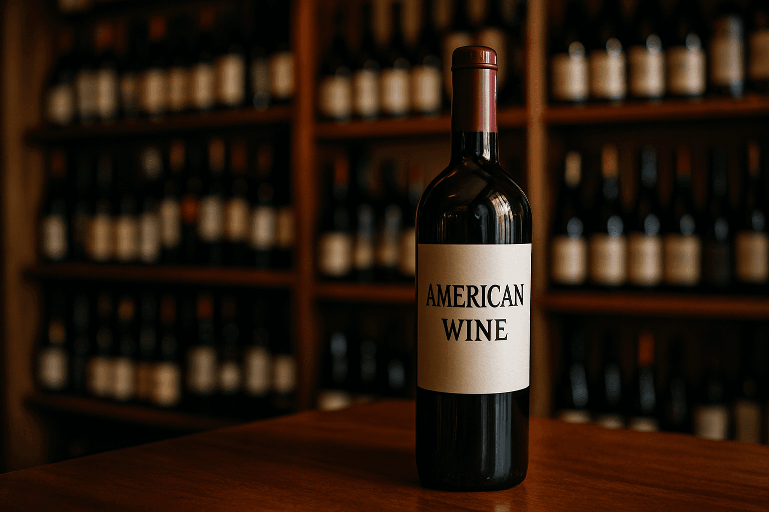 Professional photograph illustrating American wine labeling — cover image for "The 'American Wine' Labeling Debate Is Heating Up: Why Origin Transparency Fights Between Growers and Producers Matter to Your Wine Shelf" on Intentionally Creative
